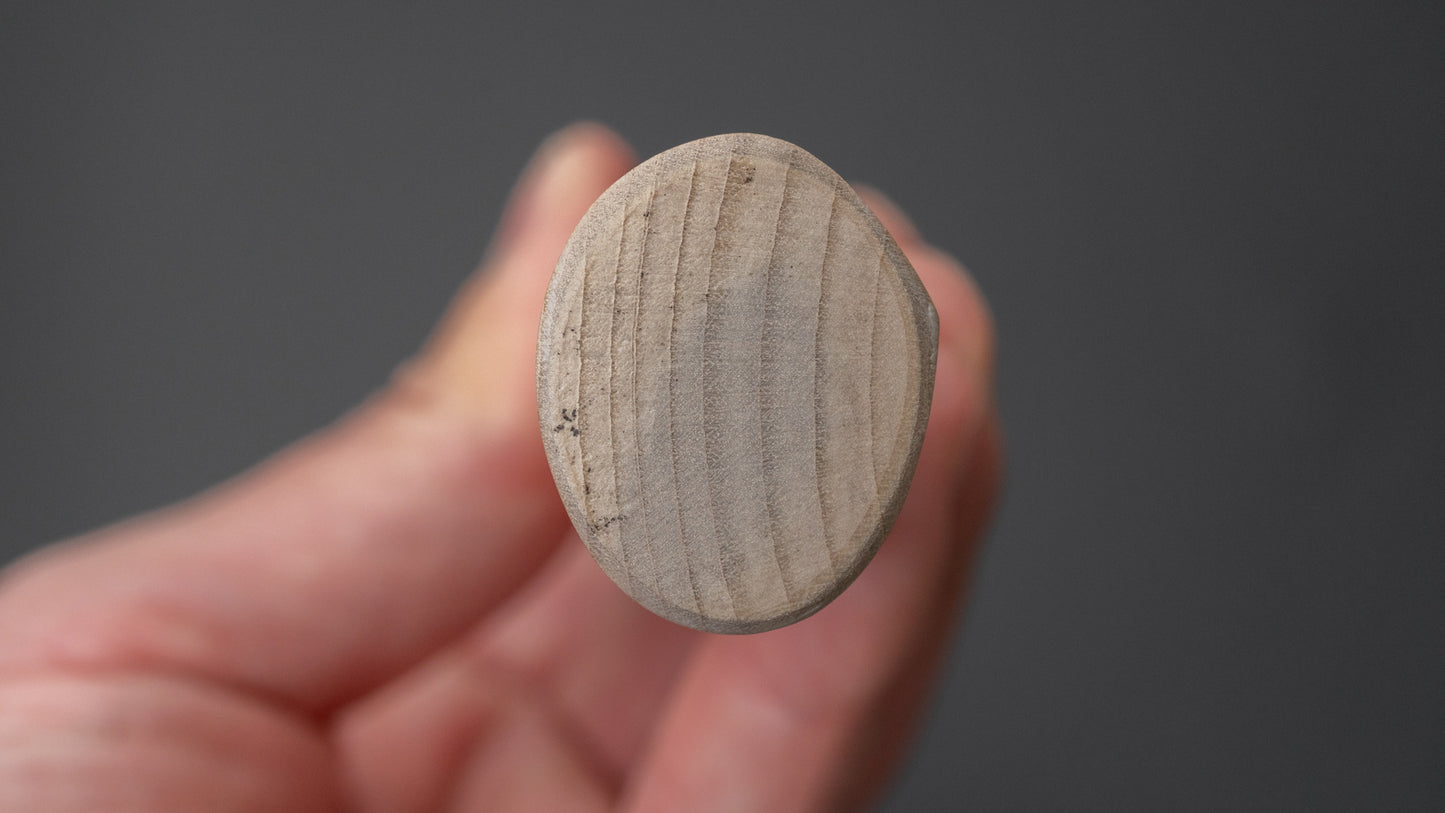 Hitohira Tanaka Manzo Blue #1 Yanagiba 240mm Ho Wood Handle (D-Shape/ Saya)