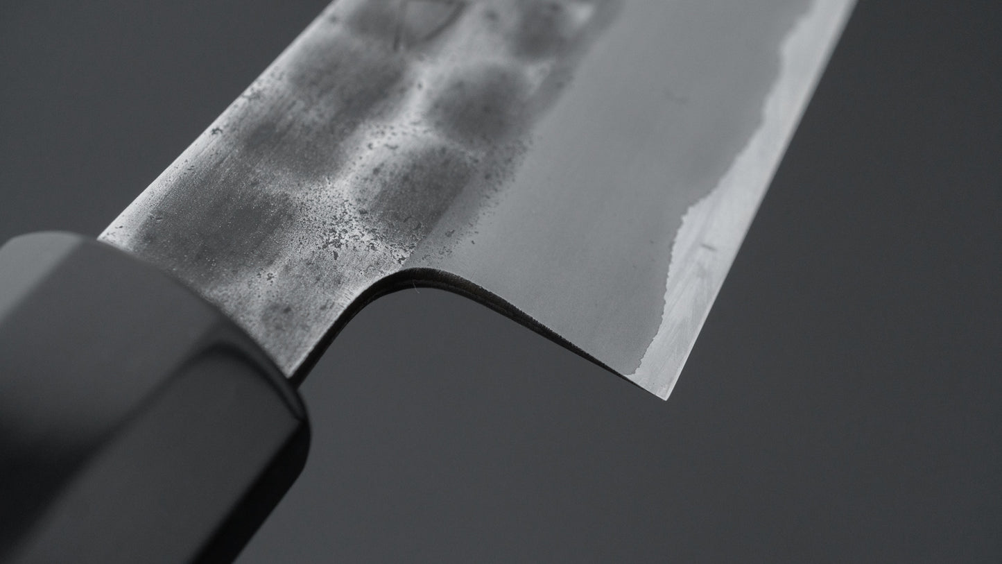 Hitohira Hinode Tsuchime White #2 Stainless Clad Petty 135mm Taihei Ho Wood Handle