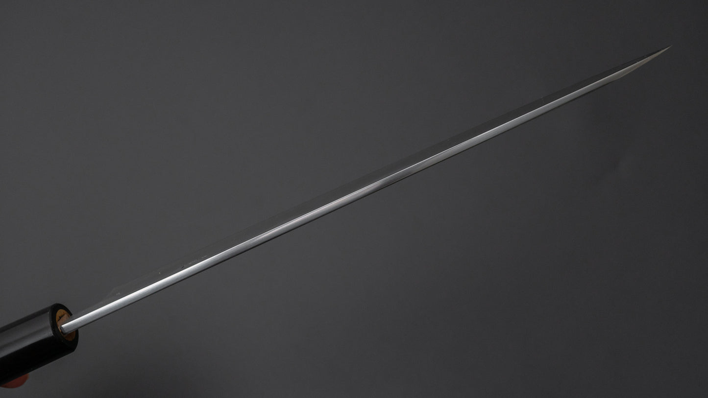 Hitohira Tanaka Manzo Blue #1 Yanagiba 210mm Ho Wood Handle (D-Shape/ Saya)