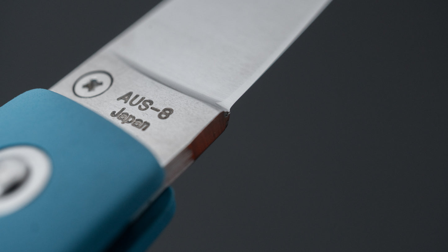 MOKI Coupe Folding Knife Grilon Handle (Grayish Blue)