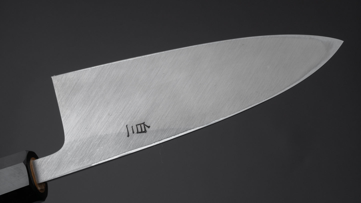 Hitohira Tanaka Manzo White #2 Deba 120mm Ho Wood Handle (Saya)