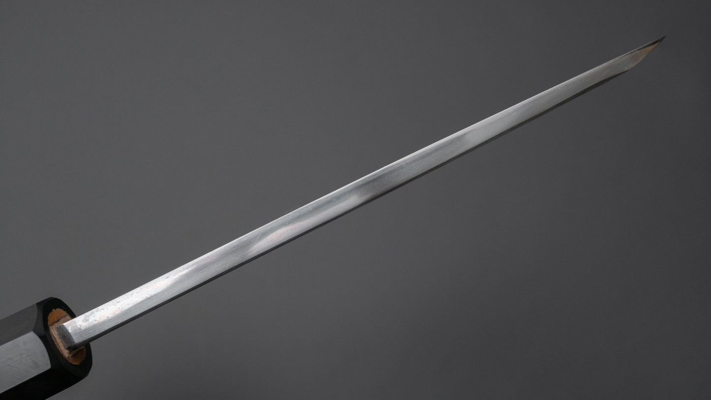 Hitohira Tanaka Manzo White #2 Deba 120mm Ho Wood Handle (Saya)