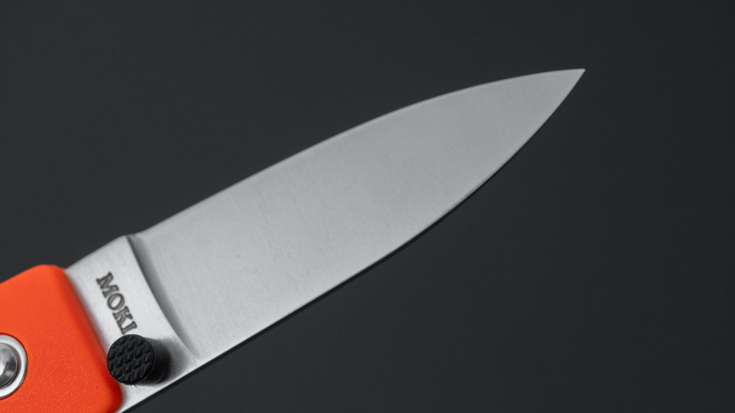 MOKI Coupe Folding Knife Grilon Handle (Rescue Orange)