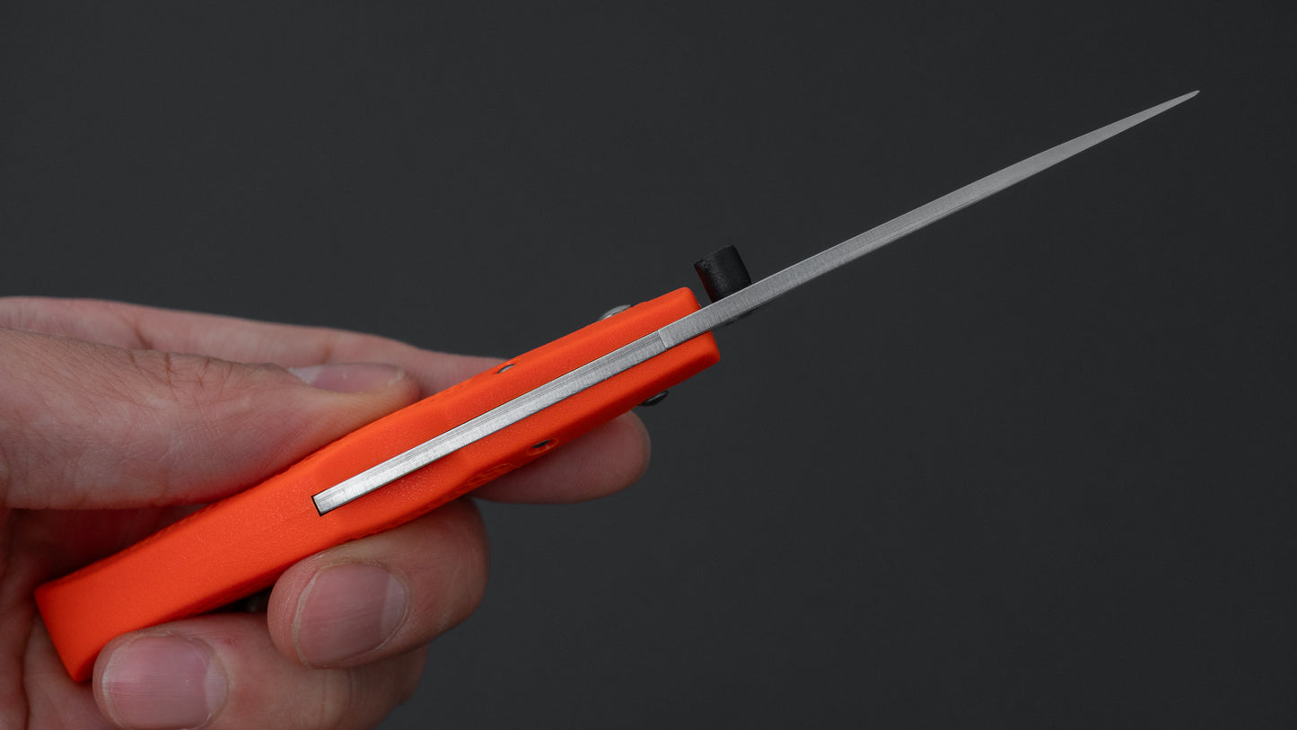 MOKI Coupe Folding Knife Grilon Handle (Rescue Orange)