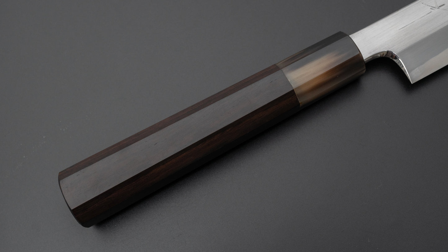 Hitohira Togashi White #1 Tachi Yanagiba 270mm Ebony Handle (Saya)