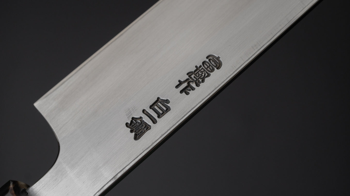 Hitohira Togashi White #1 Tachi Yanagiba 270mm Ebony Handle (Saya)