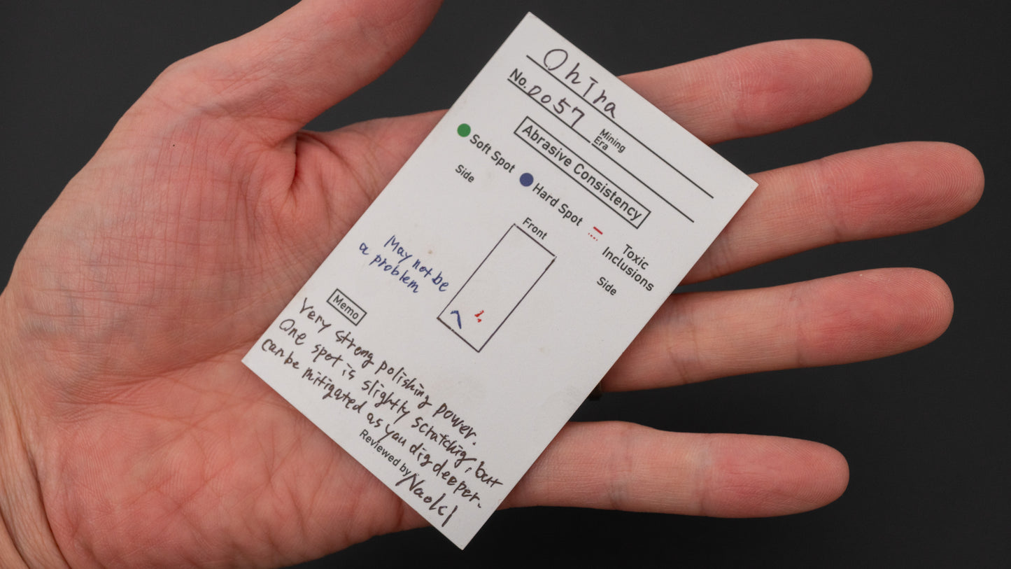 Hitohira Geplukte Ohira Natuursteen (Nr. 0057)