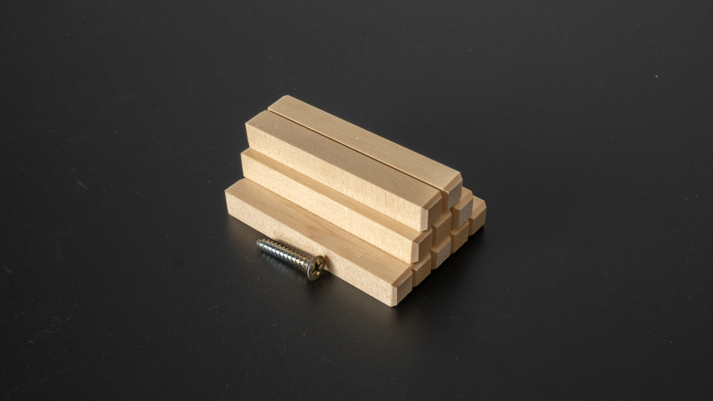 Hitohira Cedar Wood Knife Rack