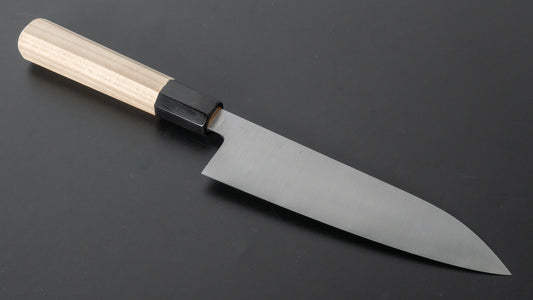 Hitohira AH Hagane Santoku 180mm Ho Wood Handle