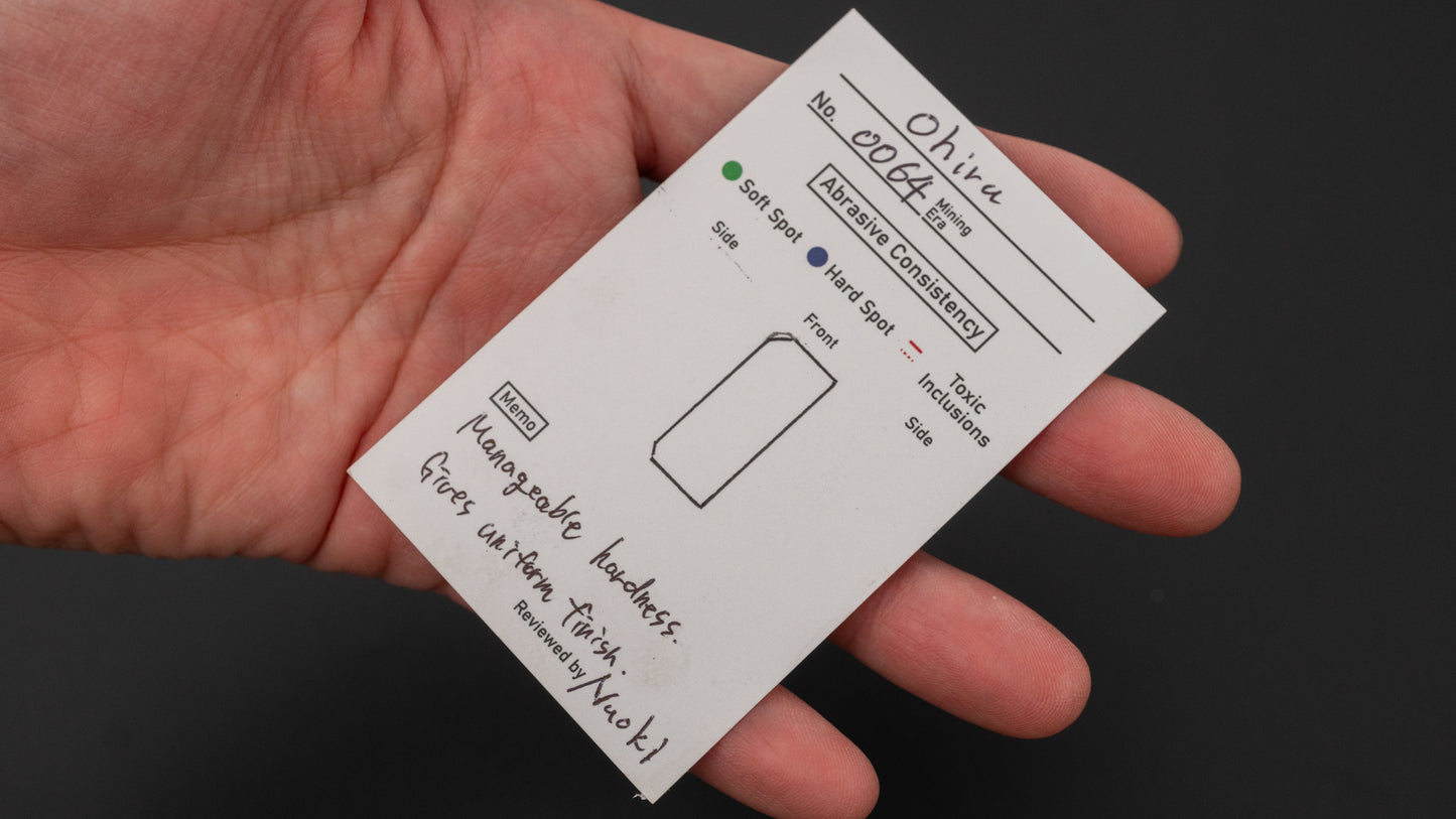 Hitohira Geplukte Ohira Natuursteen (Nr. 0064)