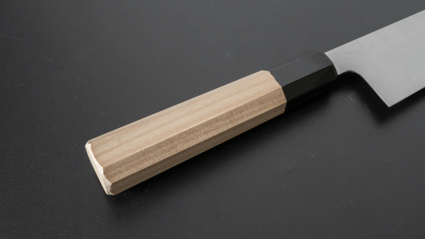 Hitohira AH Hagane Santoku 180mm Ho Wood Handle