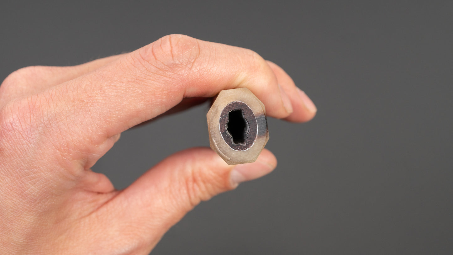 Taihei palissander achthoekig handvat (klein 120 mm)