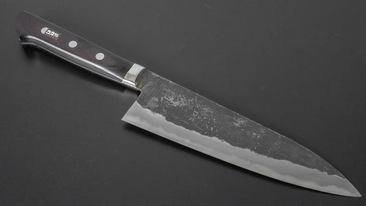 Morihei Hisamoto Kurouchi White #1 Gyuto 180mm Pakka Handle (Fine Finish)