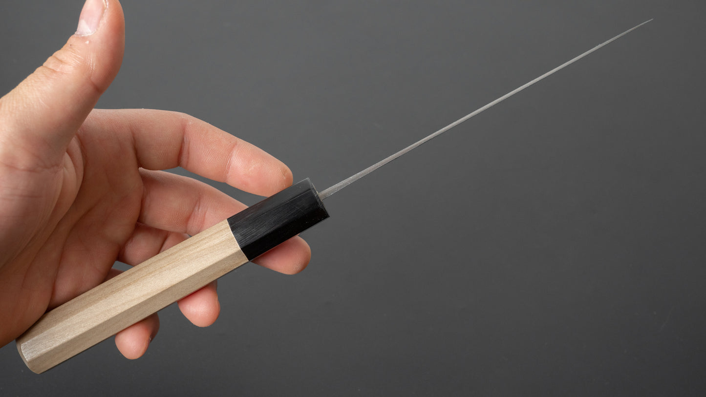 Hitohira GR Blue #2 Damascus Petty 135mm Ho Wood Handle