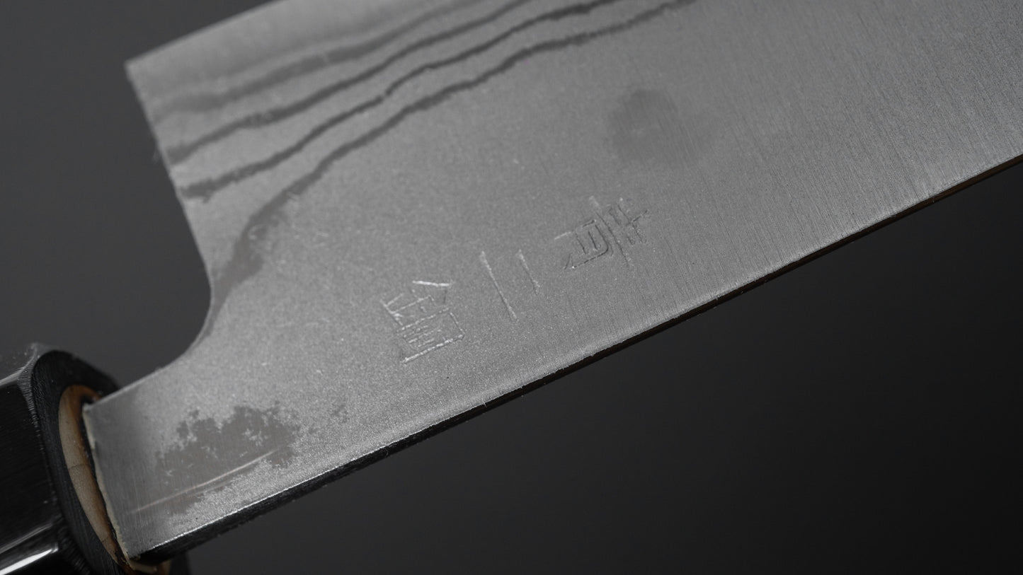 Hitohira GR Blue #2 Damascus Petty 135mm Ho Wood Handle