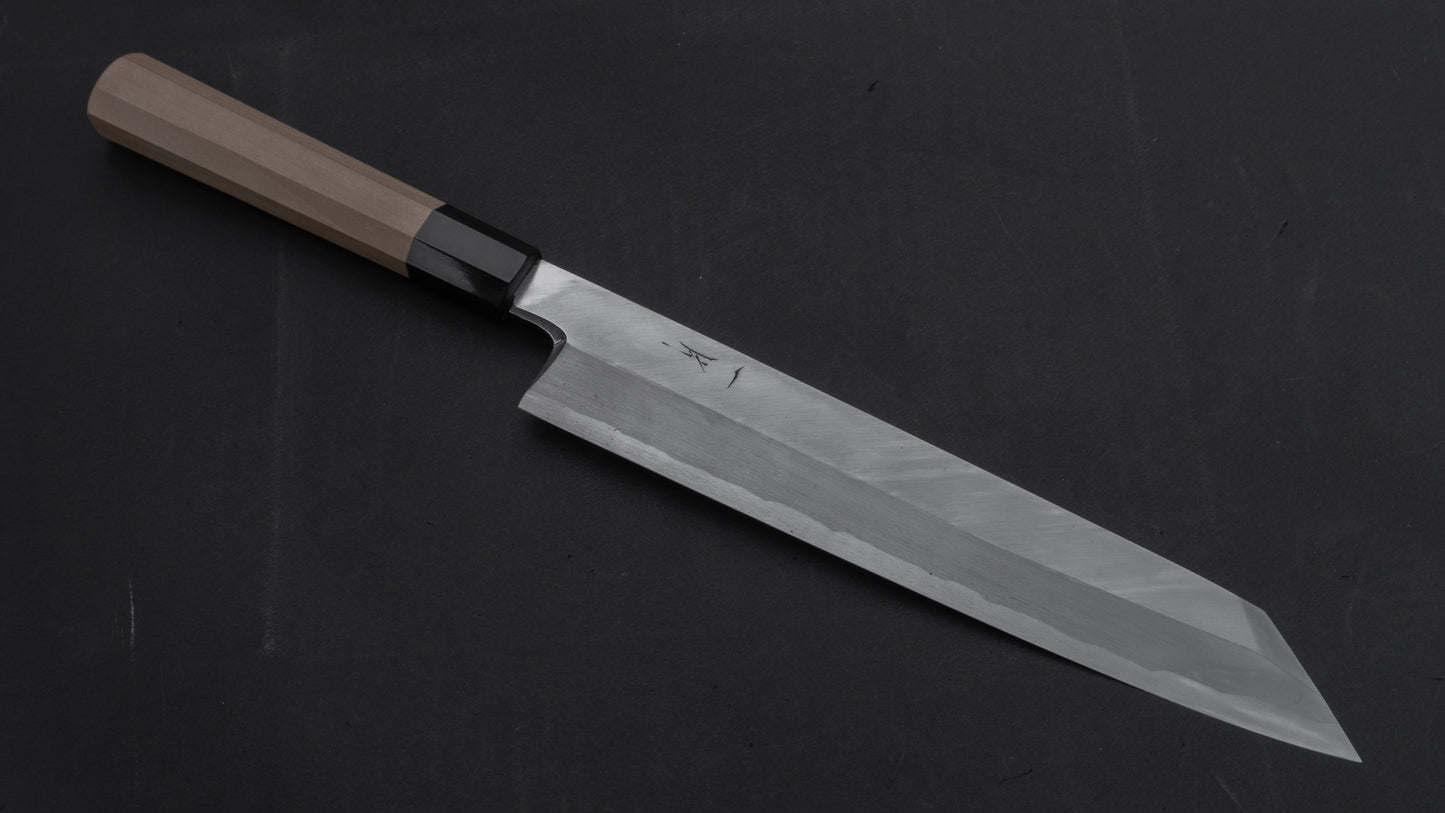 Hitohira Kikuchiyo Manzo Blue #2 Kiritsuke 270mm Ho Wood Handle (Saya)