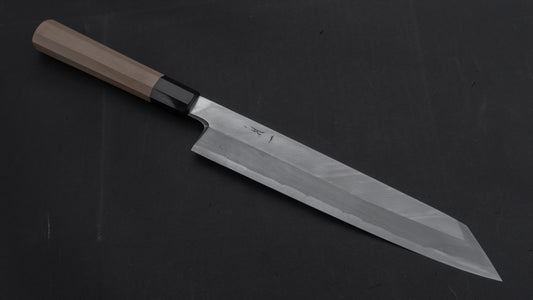 Hitohira Kikuchiyo Manzo Blue #2 Kiritsuke 270mm Ho Wood Handle (Saya)