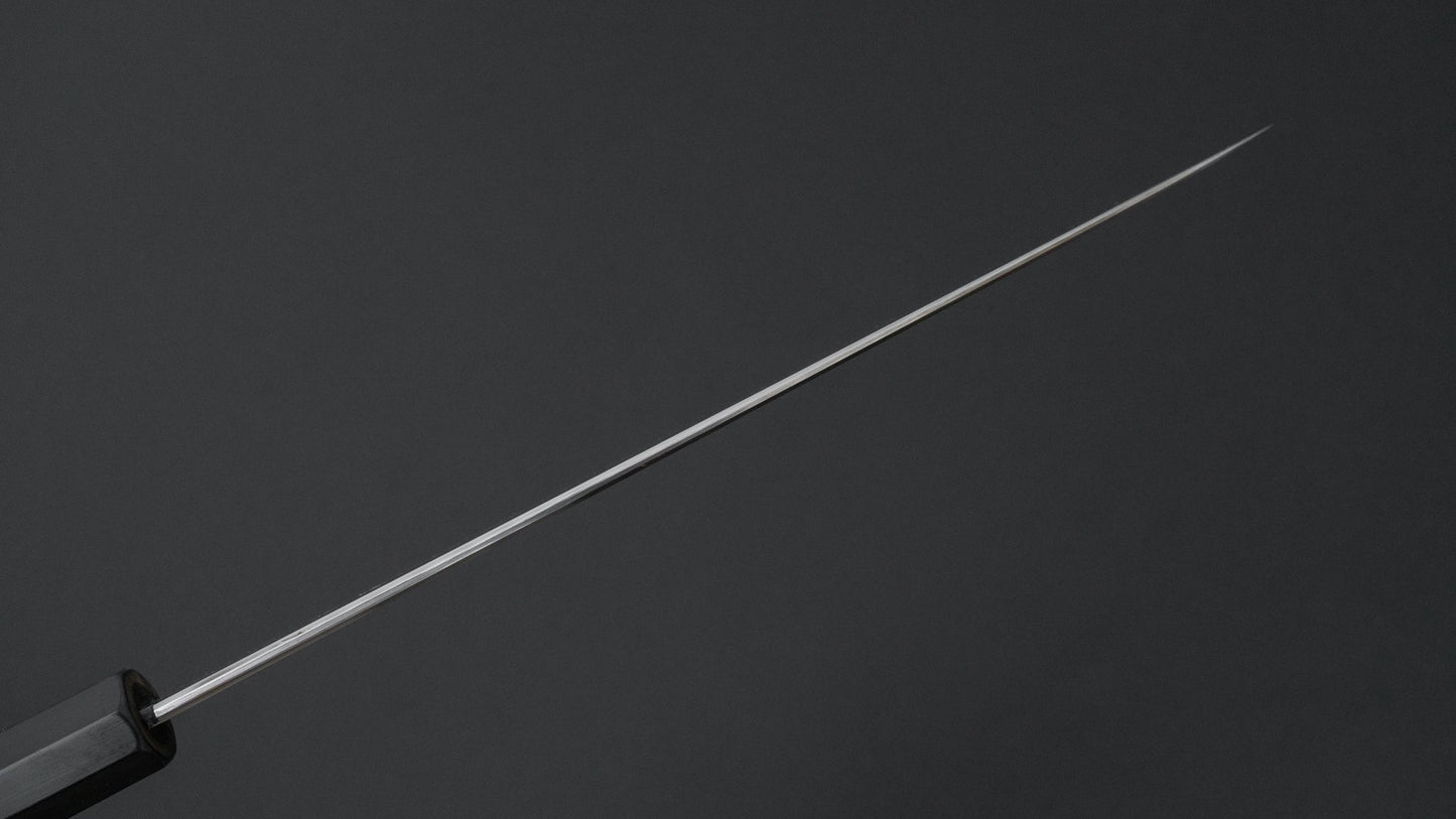 Tetsujin Silver #3 Metal Flow Gyuto 210mm Taihei Makassar Ebony Handle