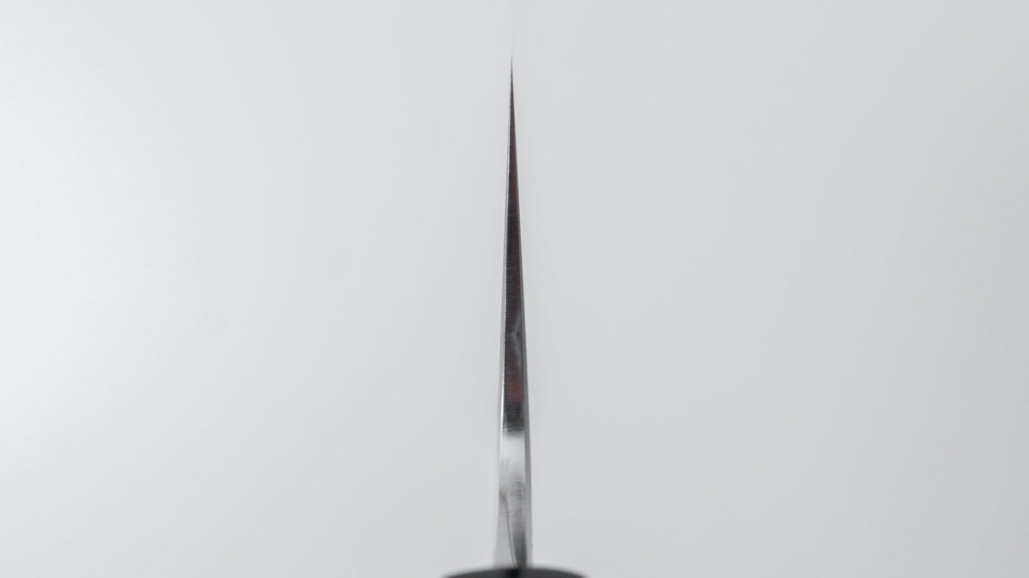 Tetsujin Silver #3 Metal Flow Gyuto 210mm Taihei Makassar Ebony Handle