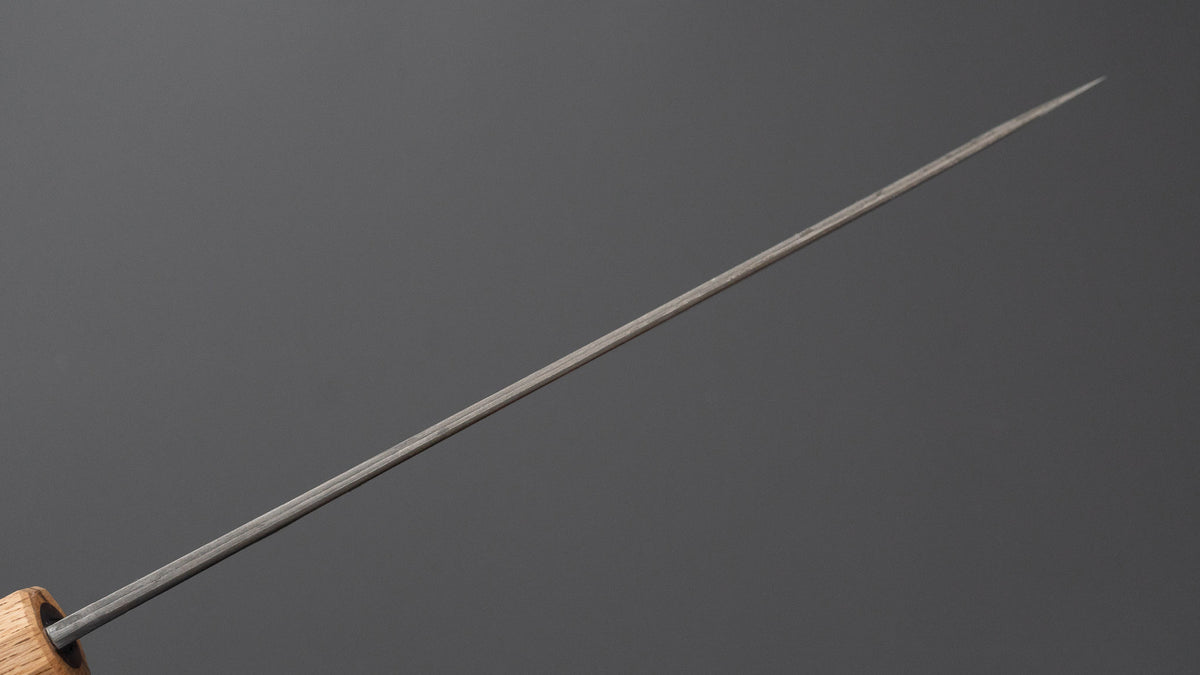 Hitohira Hinode Nashiji White #2 Stainless Clad Sujihiki 210mm Wood Handle