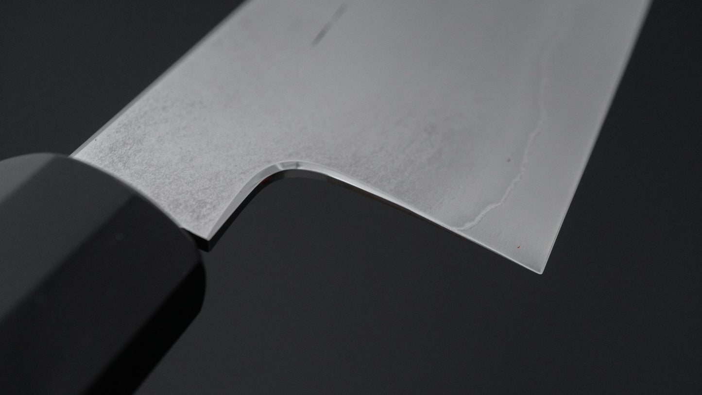 Tetsujin Silver #3 Metal Flow Gyuto 240mm Taihei Makassar Ebony Handle