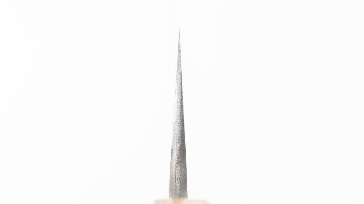 Hitohira Hinode Nashiji White #2 Stainless Clad Sujihiki 210mm Wood Handle