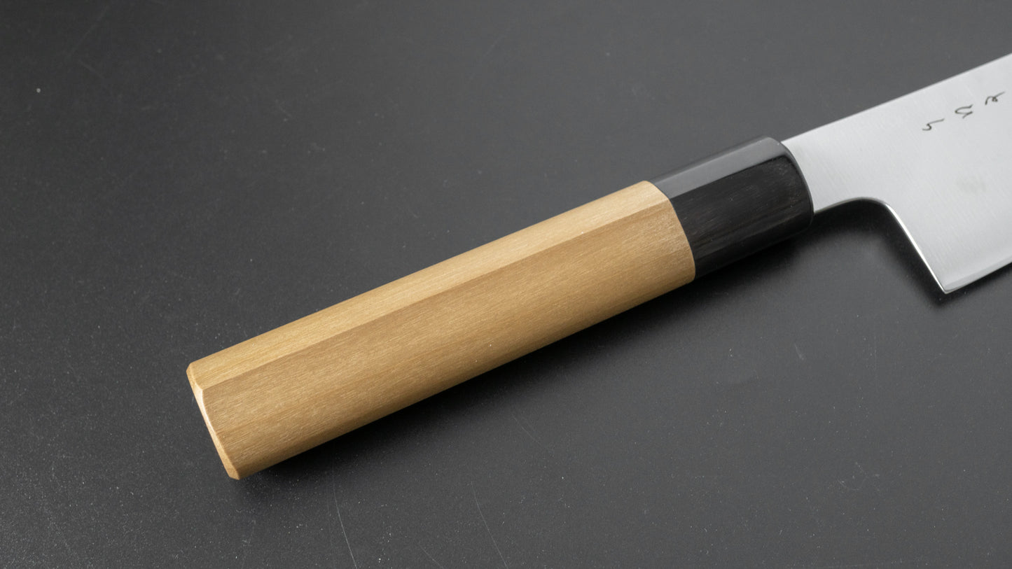 Hitohira KH Stainless Gyuto 210mm Ho Wood Handle (D-Shape)