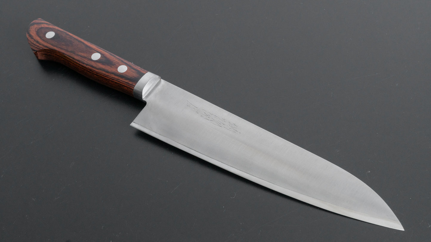 Hitohira Imojiya MZ VG-1 Gyuto 180 mm imitatie mahoniehouten handvat