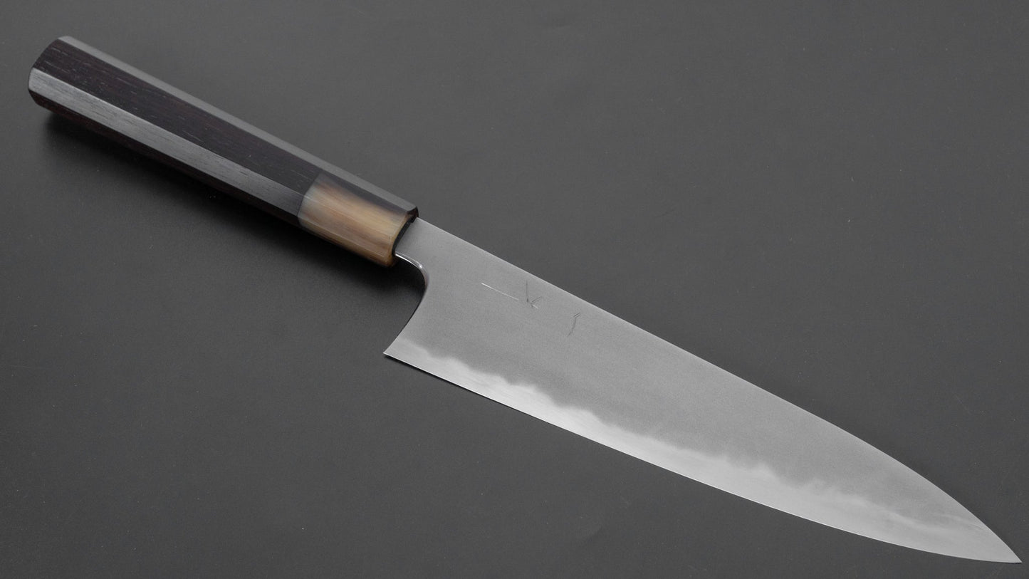 Hitohira Tanaka Yohei Blue #1 Kasumi Gyuto 210mm Ebony Handle