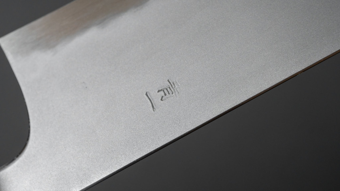 Hitohira Tanaka Yohei Blue #1 Kasumi Gyuto 210mm Ebony Handle