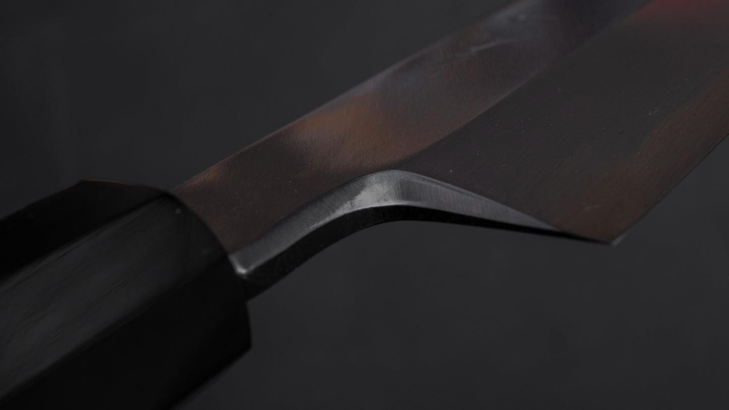 Hitohira Kikuchiyo Manzo Blue #2 Kiritsuke 270mm Ho Wood Handle (Saya)