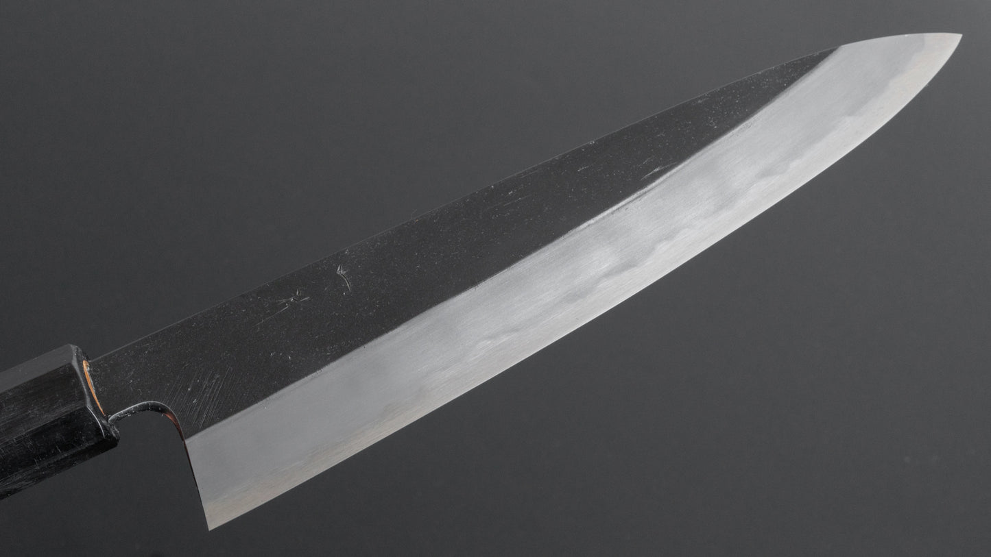 Hitohira Tanaka Kyuzo Blue #1 Kurouchi Gyuto 210mm Yakusugi Cedar Handle