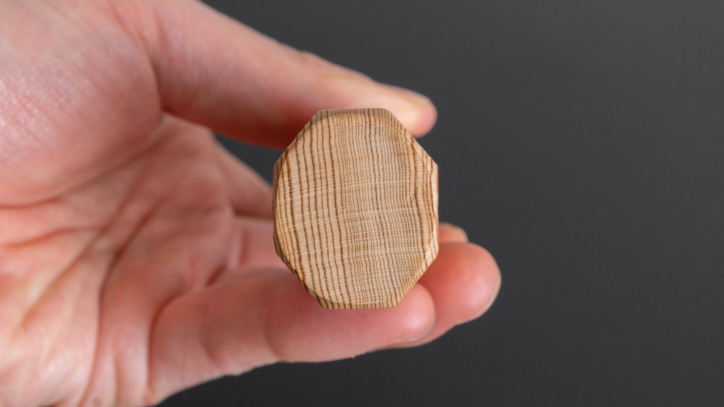 Hitohira Tanaka Kyuzo Blue #1 Kurouchi Gyuto 210mm Yakusugi Cedar Handle