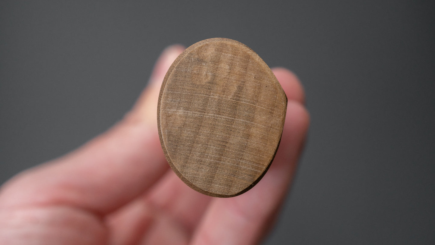 Hitohira TD SLD Migaki Nakiri 165mm Ho Wood Handle (D-Shape)