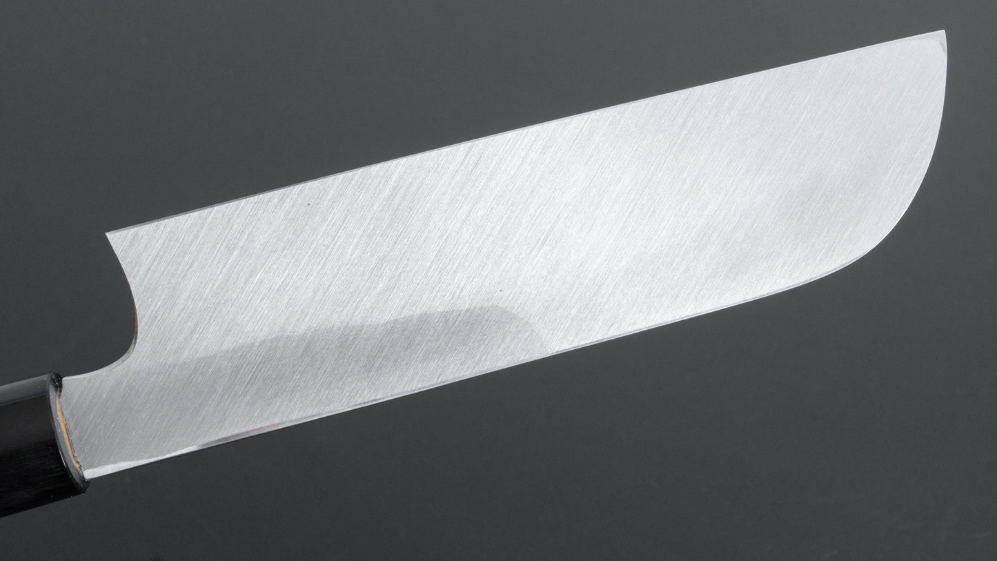 Hitohira Kikuchiyo Manzo White #3 Kamagata Usuba 180mm Ho Wood Handle (D-Shape)