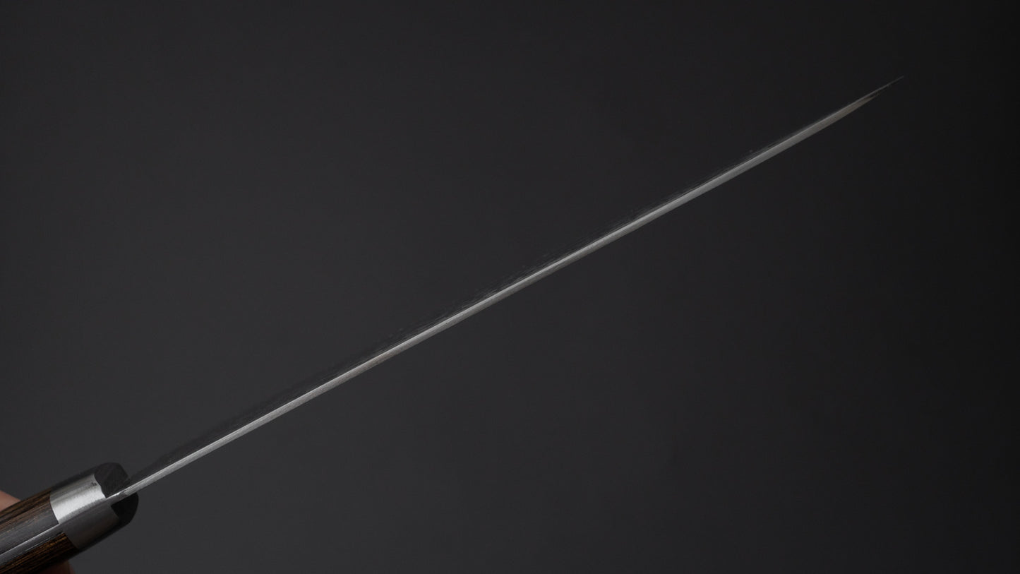 Hitohira NM V10 Damascus Gyuto 180 mm Pakka-handvat