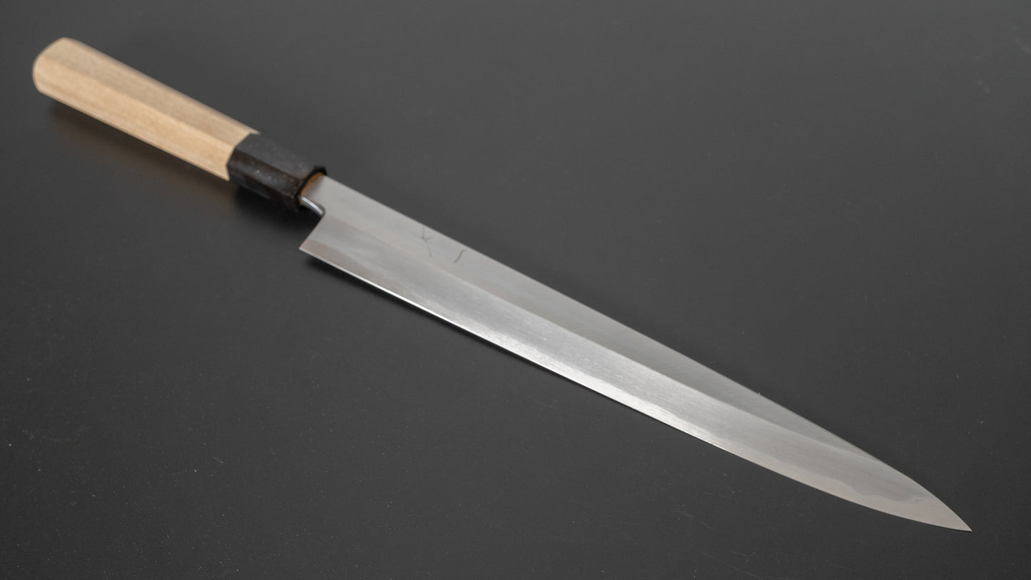 Hitohira Tanaka Manzo White #2 Yanagiba 270mm Ho Wood Handle (Saya)