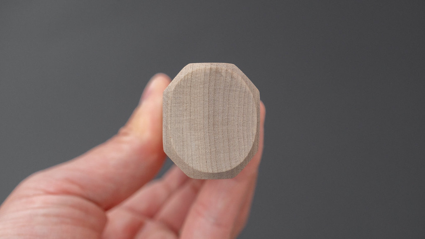 Hitohira Ashi Zweedse roestvrijstalen Nakiri 165 mm Ho-houten handvat