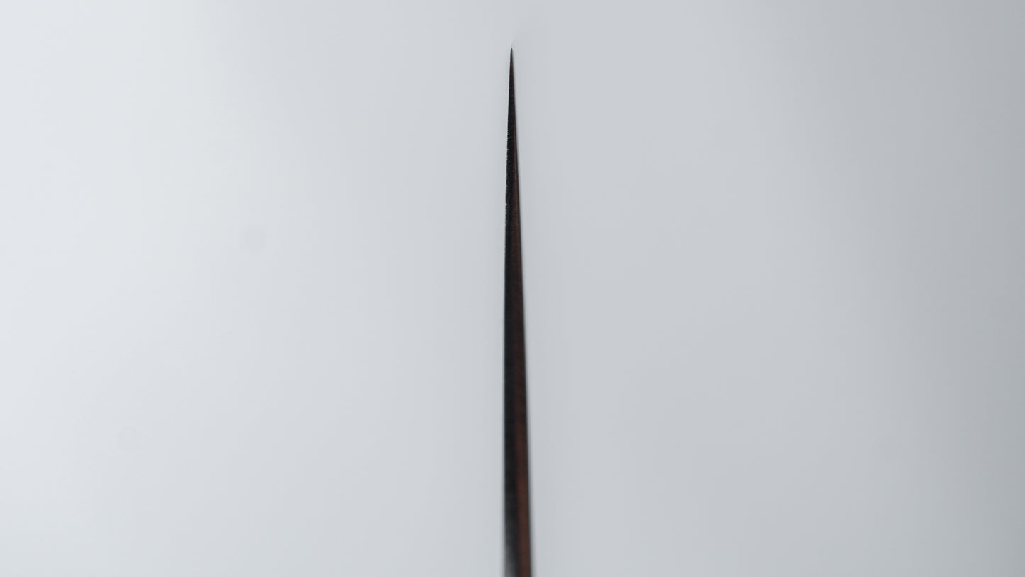 Hitohira Ashi Zweedse roestvrijstalen Santoku 165 mm Ho-houten handvat