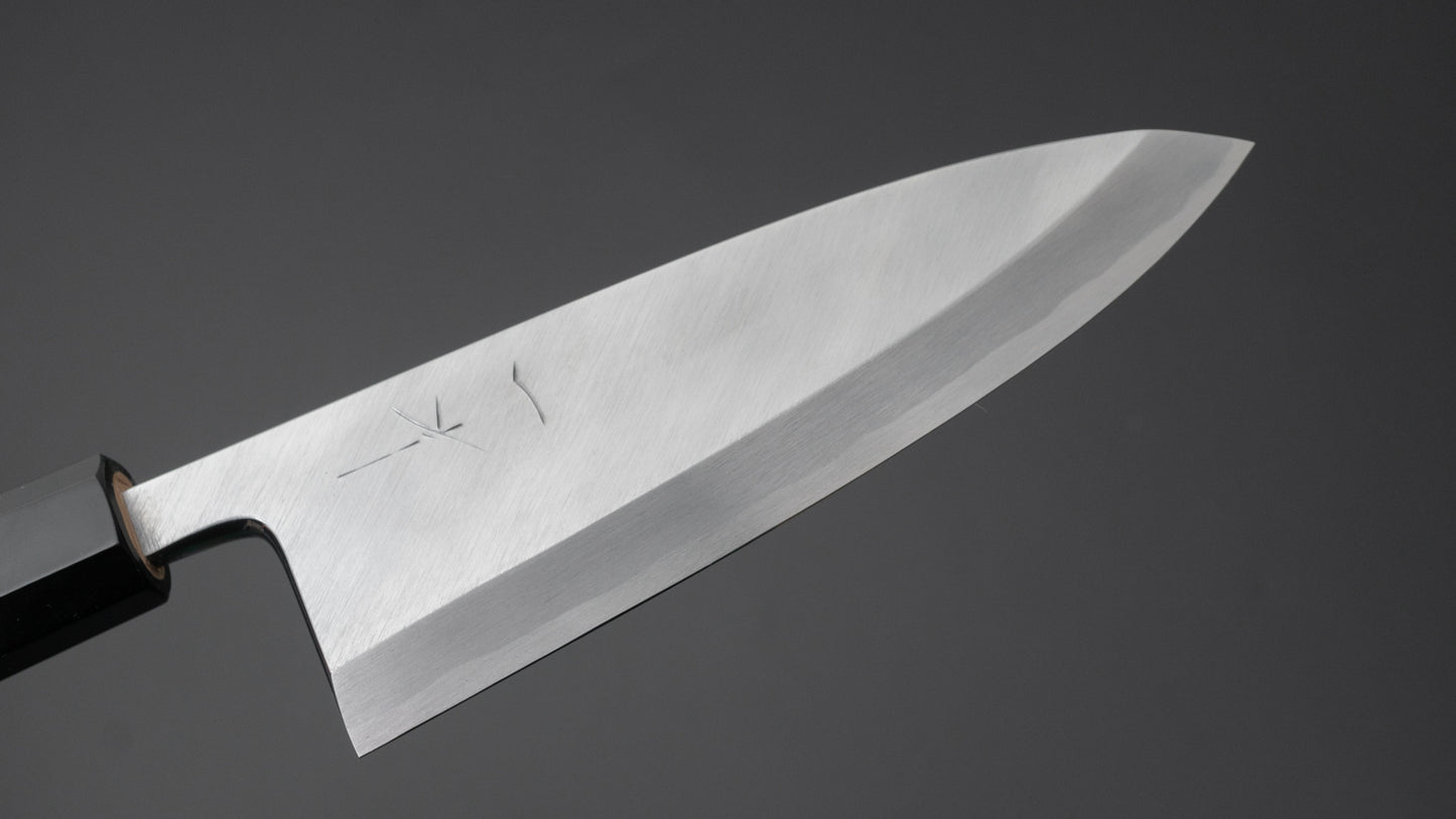 Hitohira Tanaka Manzo White #2 Deba 150mm Ho Wood Handle (Saya)
