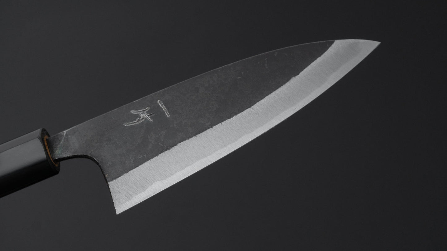 Hitohira Onihiro White #1 Funayuki 120mm Ho Wood Handle (D-Shape)