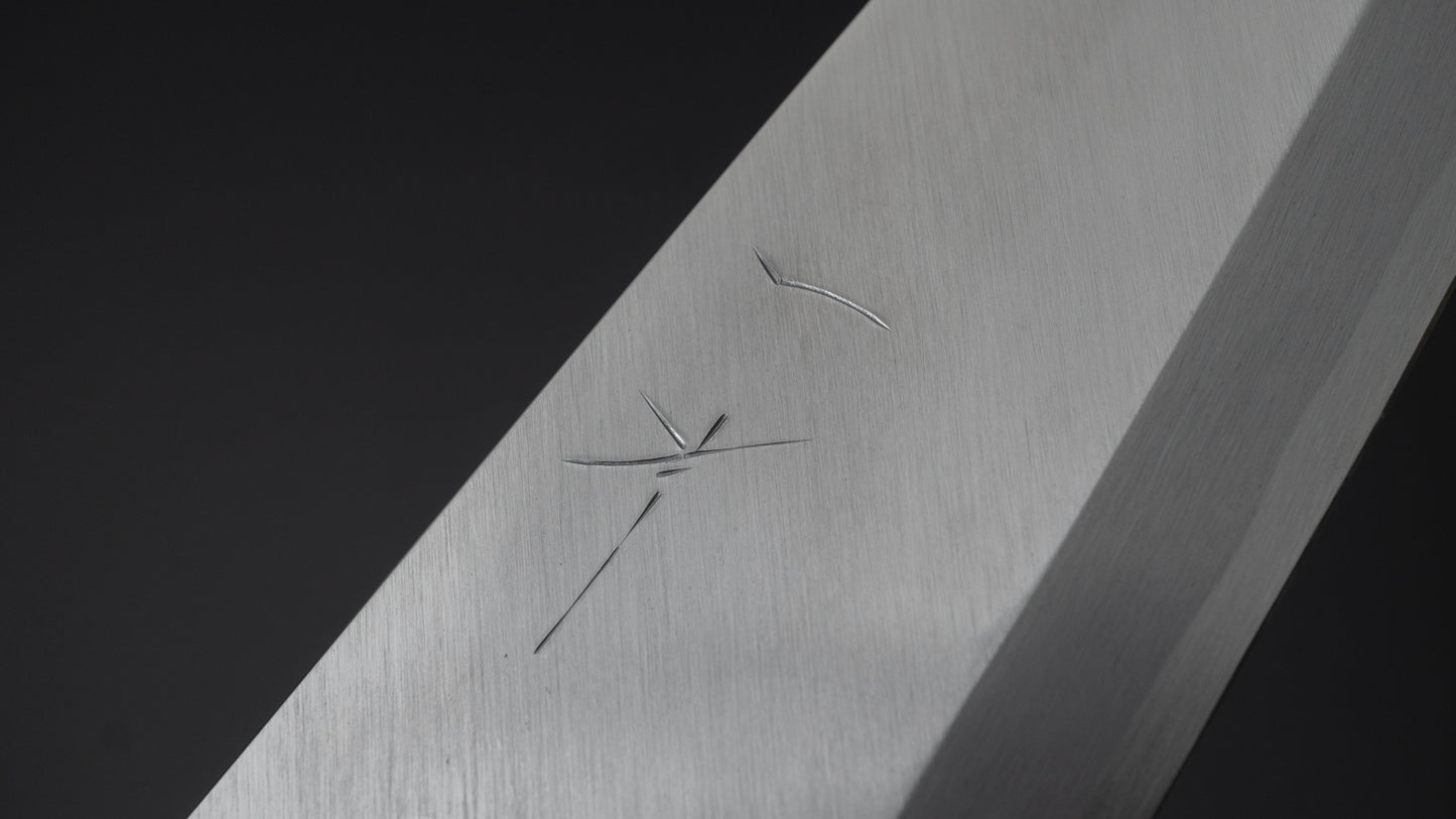 Hitohira Tanaka Manzo White #2 Deba 150mm Ho Wood Handle (Saya)