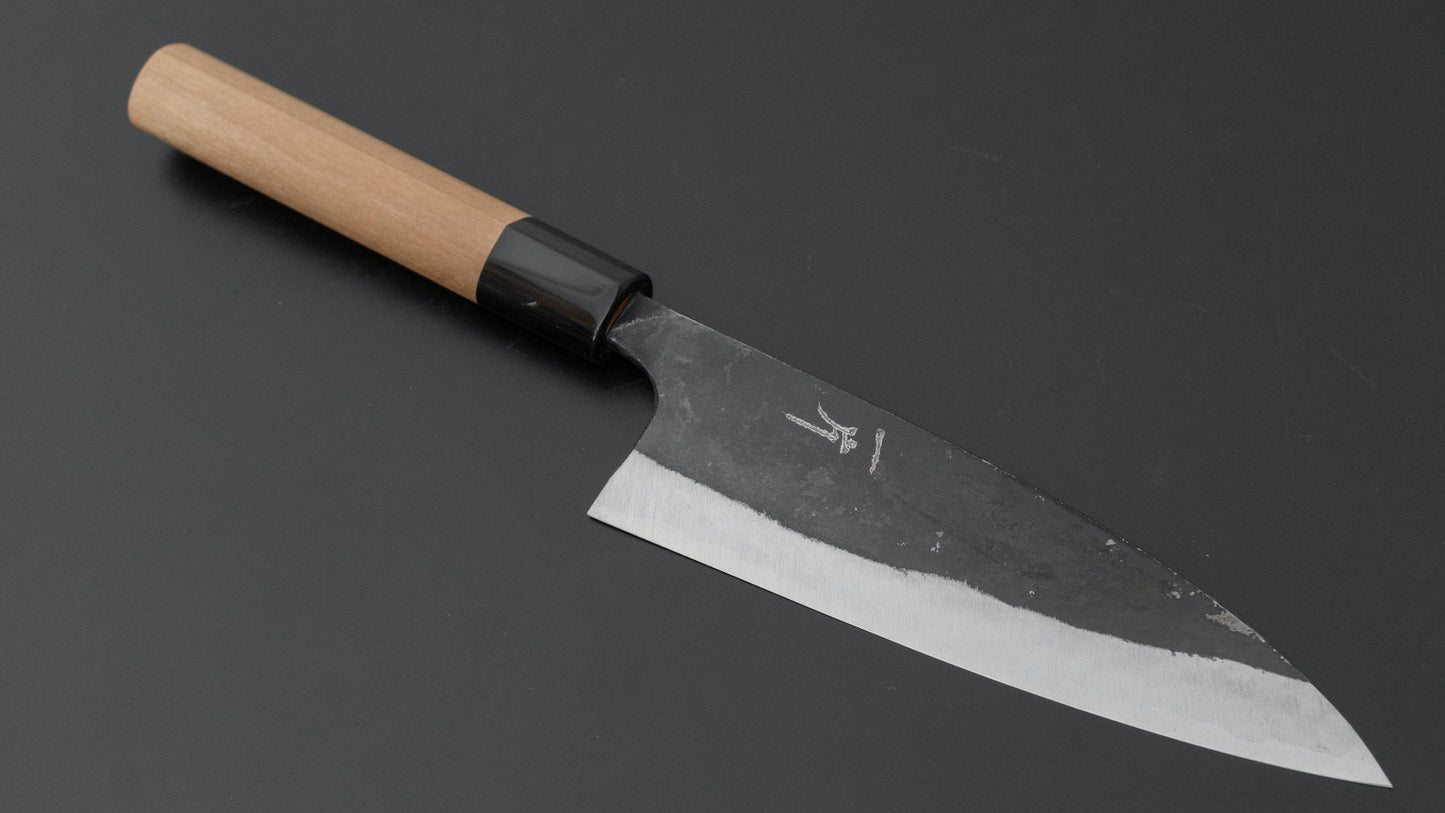 Hitohira Onihiro White #1 Funayuki 150mm Ho Wood Handle (D-Shape)