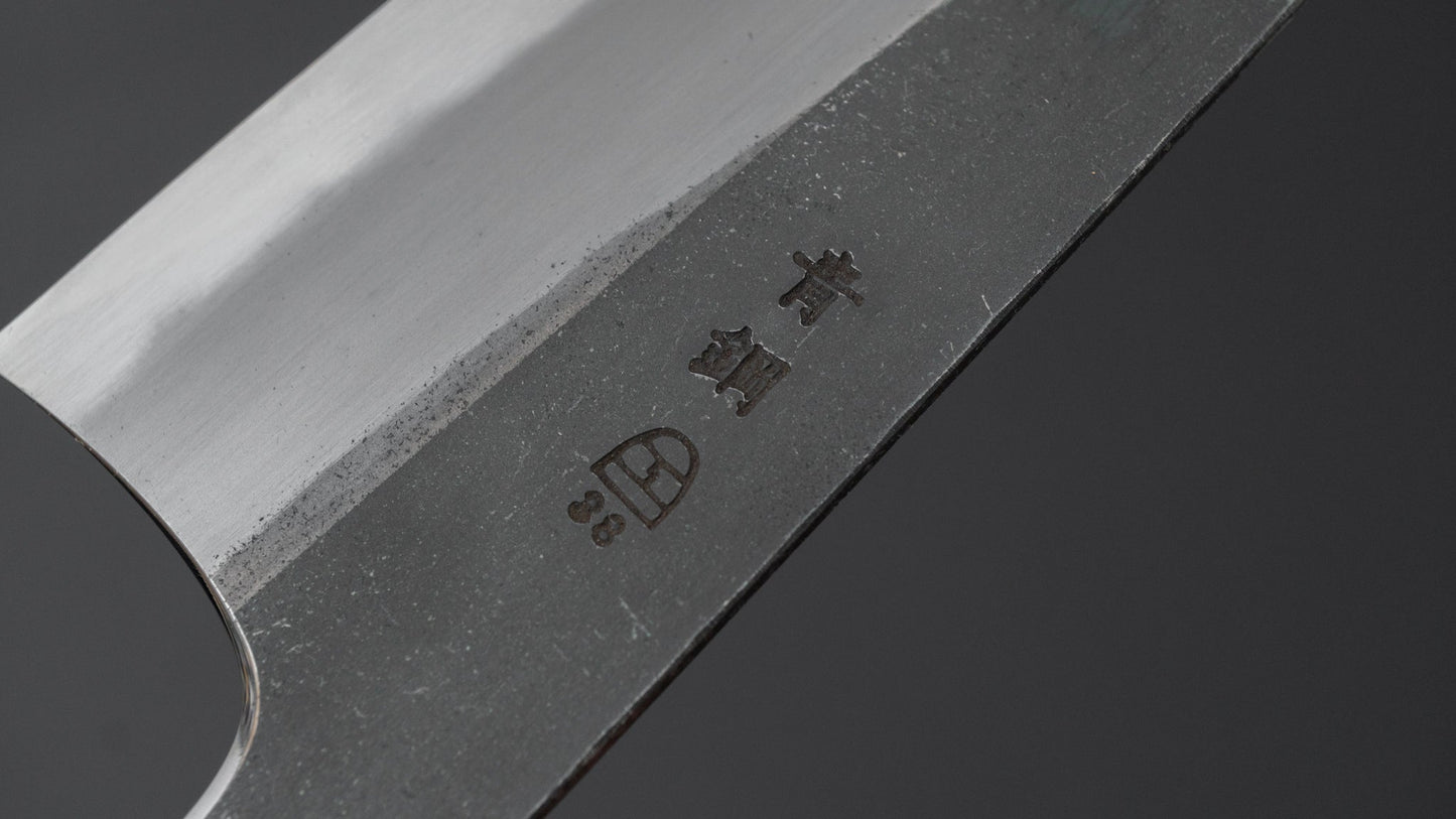 Hitohira Togashi Blue #2 Kurouchi Bunka Ebony Handle