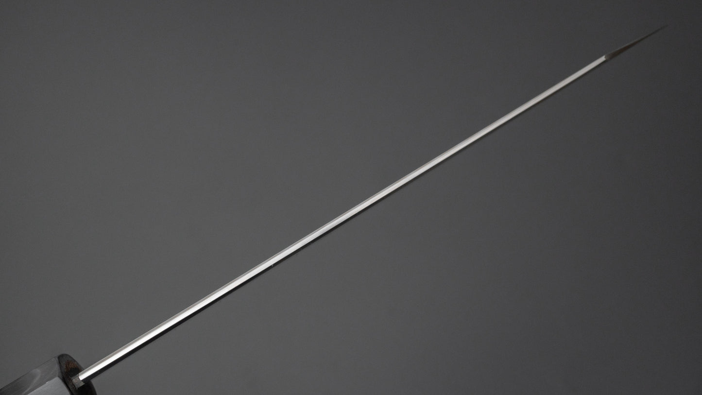 Tetsujin Zilver #3 Ukiba Kiritsuke Gyuto 210 mm Taihei Tagayasan-handvat