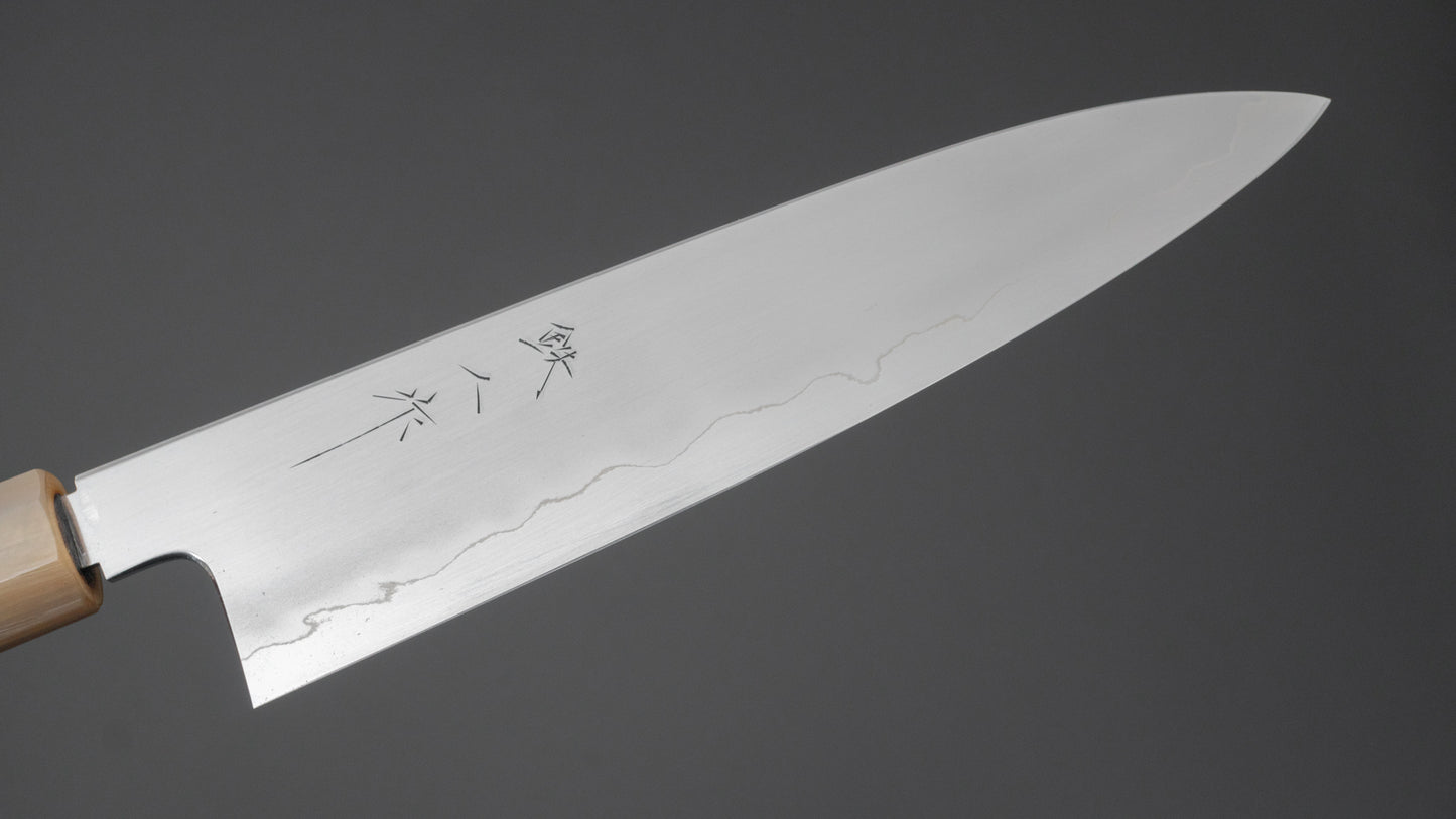 Tetsujin Zilver #3 Ukiba Gyuto 210 mm Taihei palissander handvat