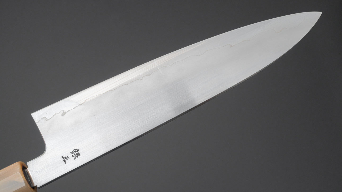 Tetsujin Silver #3 Tachi Gyuto 210mm Taihei Wood Handle