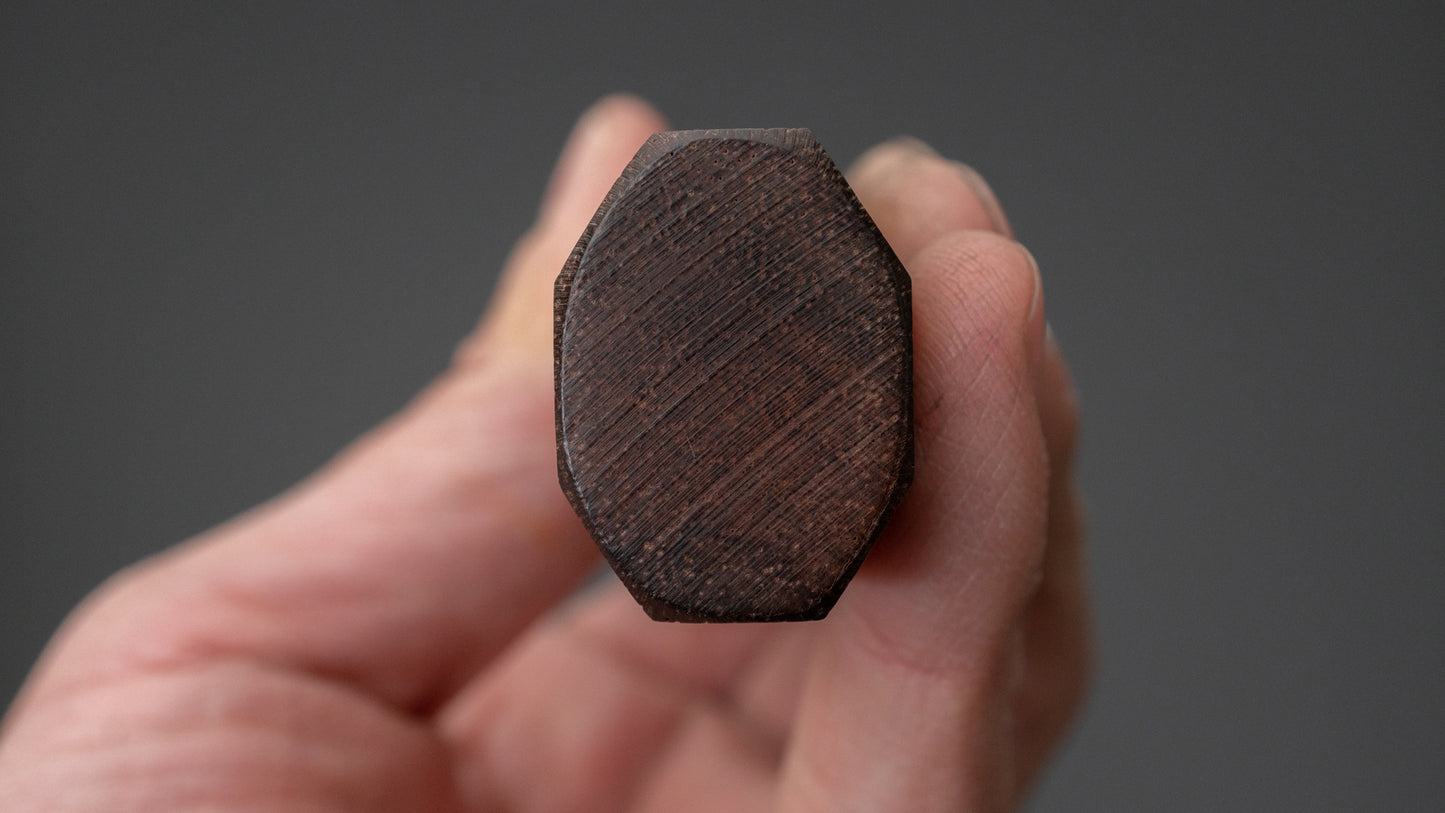 Tetsujin Zilver #3 Ukiba Gyuto 210 mm Taihei palissander handvat