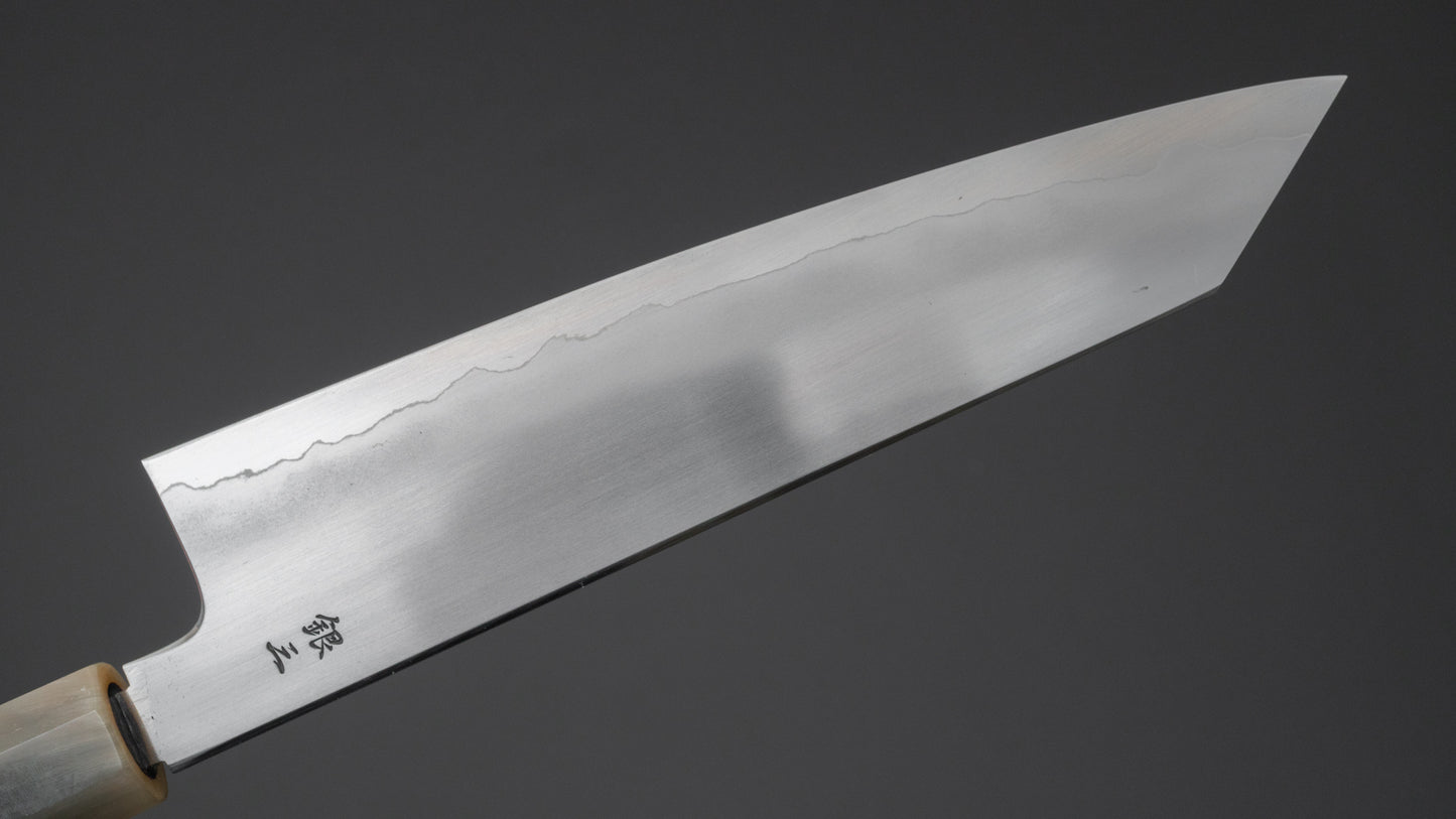 Tetsujin Zilver #3 Ukiba Kiritsuke Gyuto 210 mm Taihei palissander handvat