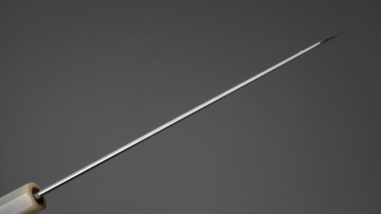 Tetsujin Zilver #3 Ukiba Kiritsuke Gyuto 210 mm Taihei palissander handvat